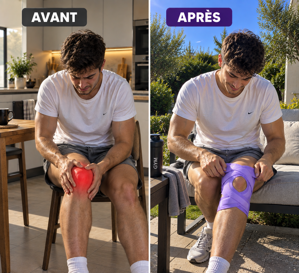 Genouillère KleenVanta™ – Maintien & Confort du Genou